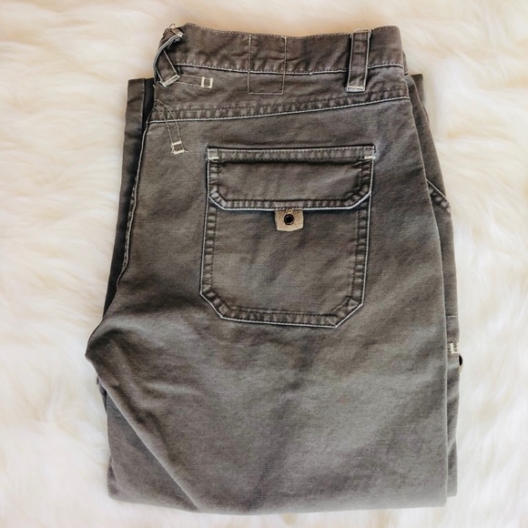 Baffalo David Bitton Khaki Pants Sz 27 - Picture 2 of 5